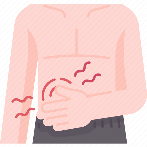 Abdominal, pain, stomach, cramps, sick icon - Download on Iconfinder