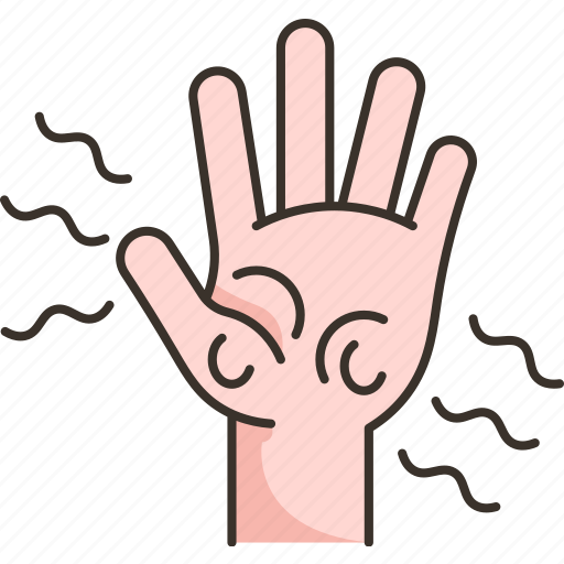 Hand, pain, palm, inflammation, injury icon - Download on Iconfinder