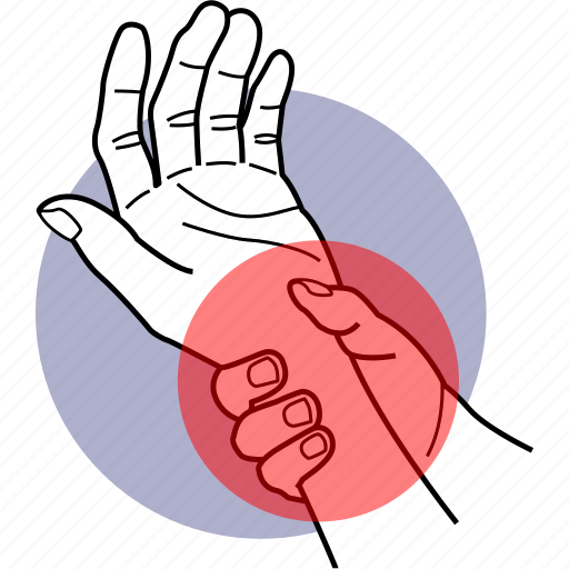 Pain, hand, wrist, injury, joint, swell, painful icon - Download on Iconfinder