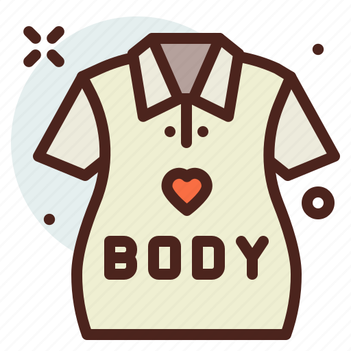 Body, fat, health, positive, shirt icon - Download on Iconfinder