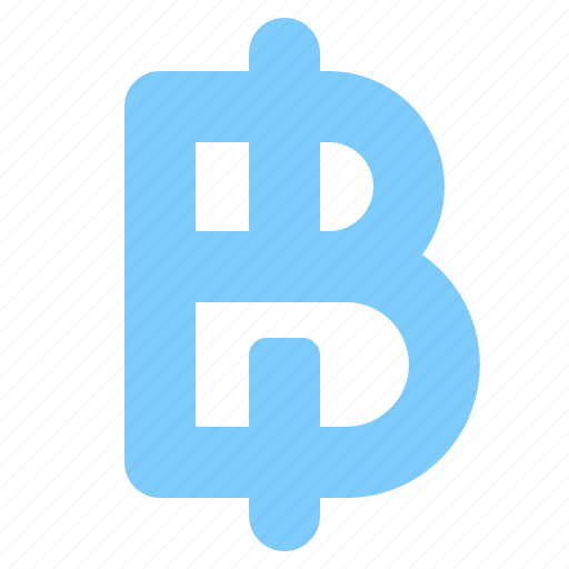 Baht, currency, exchange, money icon - Download on Iconfinder
