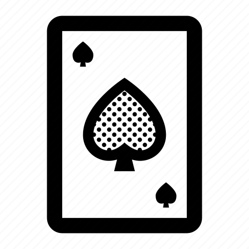 Ace, card, of, poker, spades icon - Download on Iconfinder