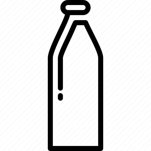 Bottle, drinks, food, glass, milk icon - Download on Iconfinder