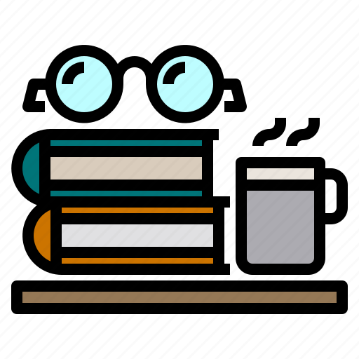 Book, education, glasses, learning, reading icon - Download on Iconfinder