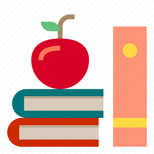 Apple, book, education, knowledge, learning, notebook icon - Download on Iconfinder