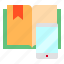 book, bookmark, education, mobile, smartphone 