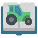 agriculture, book, farming, farm, tractor