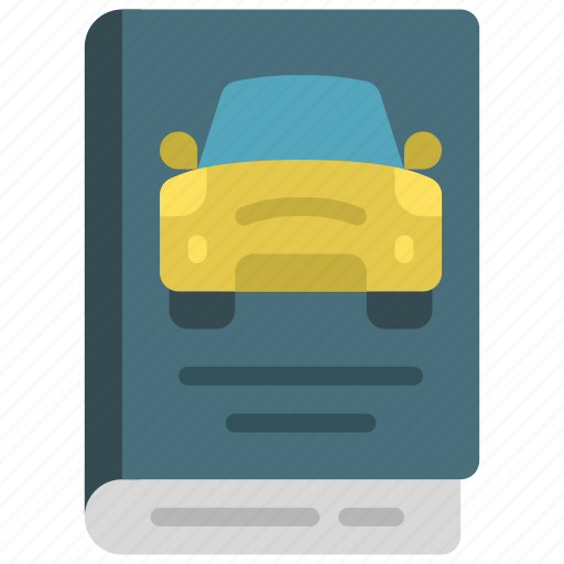 Car, manual, vehicle, driving, book icon - Download on Iconfinder