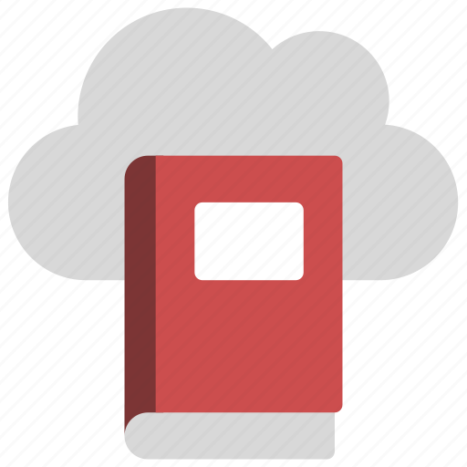 Cloud, book, clouds, writing, literature icon - Download on Iconfinder
