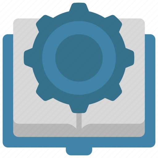 Engineering, book, engineer, cog, gear icon - Download on Iconfinder