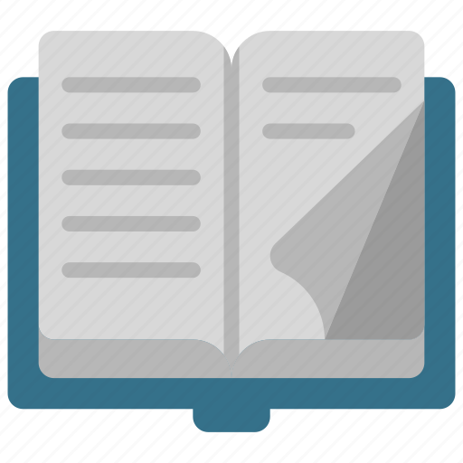 Folded, page, flip, reading, read icon - Download on Iconfinder
