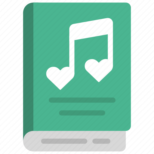 Musical, music, note, novel, love icon - Download on Iconfinder