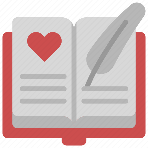 Poetry, book, poetic, romance, writing icon - Download on Iconfinder