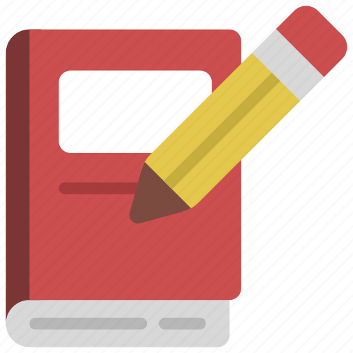 Write, book, pencil, edit, writer icon - Download on Iconfinder