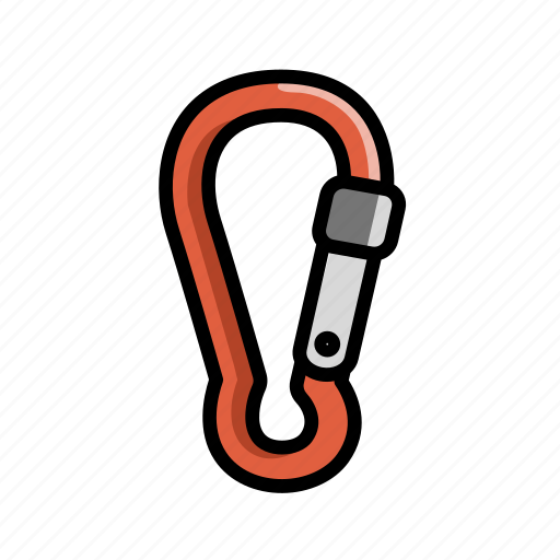 Carabiner, climbing, rock climbing icon - Download on Iconfinder