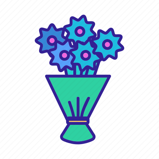 Beauty, blossom, bouquet, decoration, flower icon - Download on Iconfinder