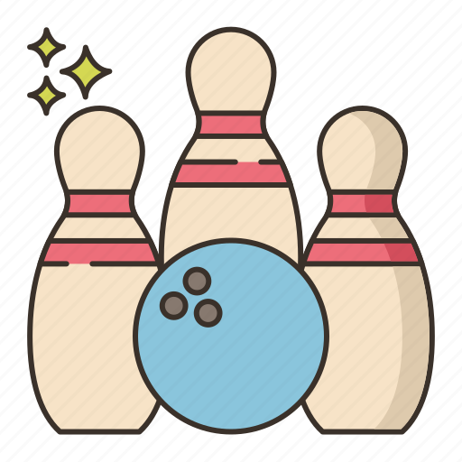 Action, ball, bowling, game icon - Download on Iconfinder