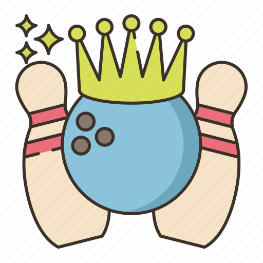 Bowling, crown, league icon - Download on Iconfinder