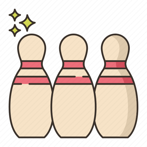 Bowling, game, pins, sports icon - Download on Iconfinder