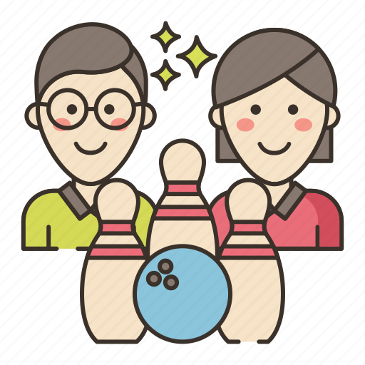 Bowling, man, team, woman icon - Download on Iconfinder
