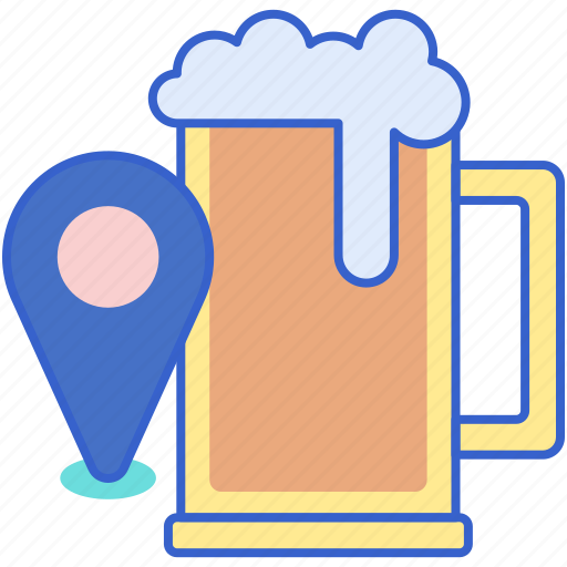 Beer, brews, local, pin icon - Download on Iconfinder