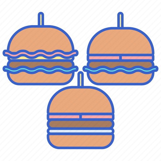 Burger, fast food, sliders icon - Download on Iconfinder
