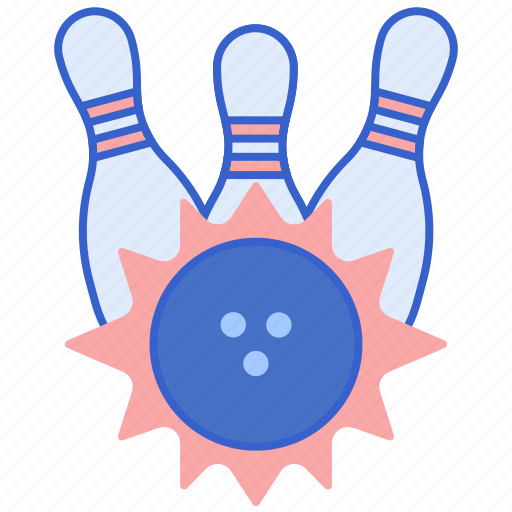 Ball, bowling, pins, strike icon - Download on Iconfinder