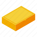 shipping, box, isometric