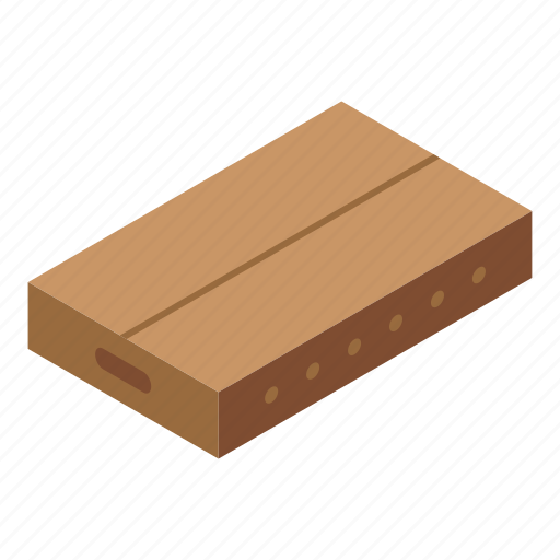 Parcel, carton, box, isometric icon - Download on Iconfinder