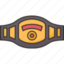 belt, boxing, champion, trophy, award