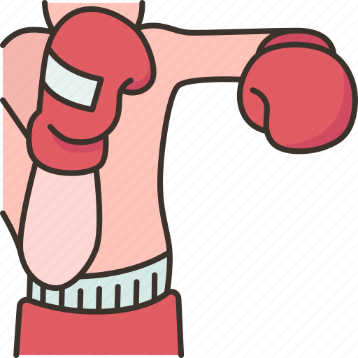 Punch, hook, boxing, fight, training icon - Download on Iconfinder
