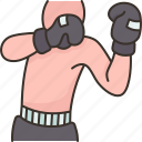 punch, uppercut, boxing, knockout, defense