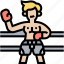 boxing, bantamweight, male, fight, sports 