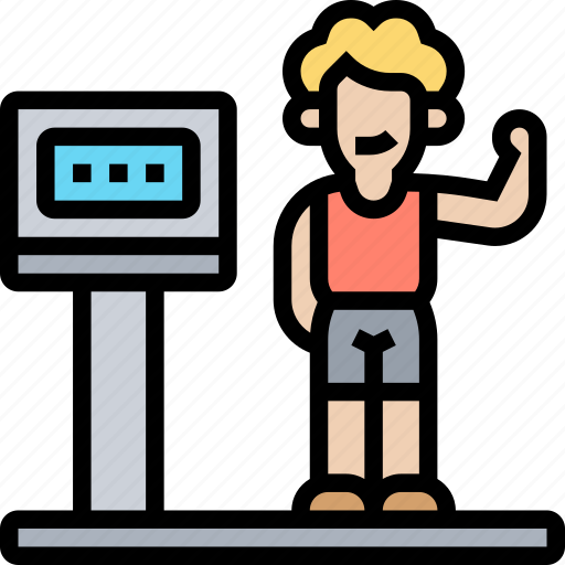 Weight, boxing, scale, body, mass icon - Download on Iconfinder