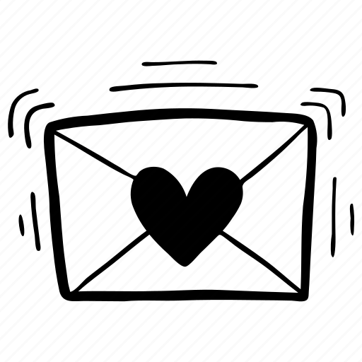 Envelope, heart, letter, love, mail, message, post icon - Download on Iconfinder