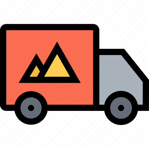 Brand, branding, design, print, truck icon - Download on Iconfinder