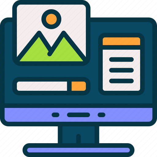 Monitor, screen, computer, image, business icon - Download on Iconfinder