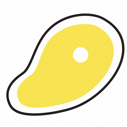 Breakfast, food, meat, yellow, meal icon - Download on Iconfinder