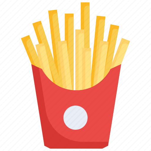 Potato, french, snack, fried, food, stick, unhealthy icon - Download on Iconfinder