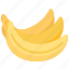 banana, fruit, sweet, organic, natural, fresh, healthy 