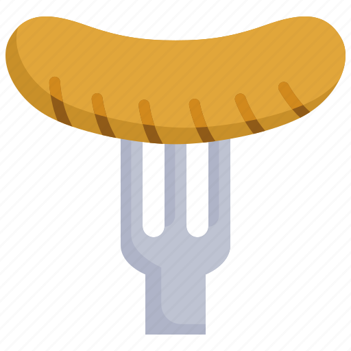 Sausage, food, meat, pork, barbecue, grilled, beef icon - Download on Iconfinder