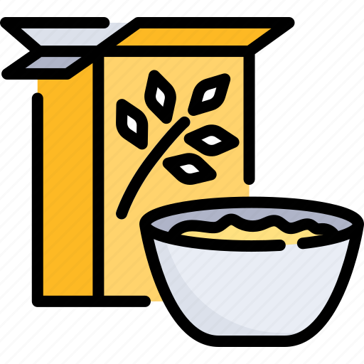 Food, healthy, conflex, organic, sweet, bowl, milk icon - Download on Iconfinder