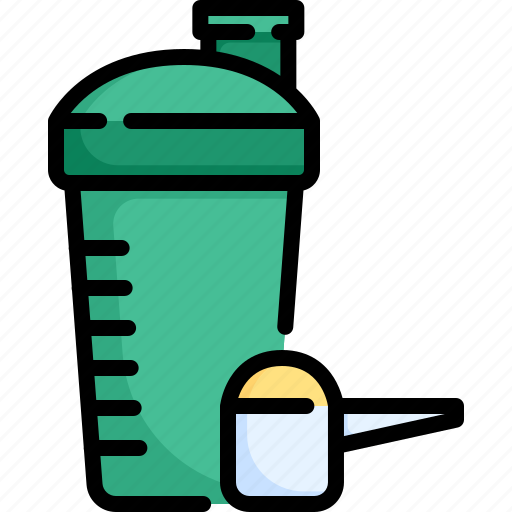 Drink, protein, shake, milkshake, healthy, baked, nutrition icon - Download on Iconfinder