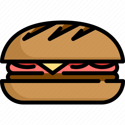 Sandwich, bread, lunch, food, cheese, breakfast icon - Download on Iconfinder