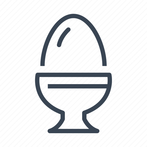 Egg, boiled, cup, food icon - Download on Iconfinder