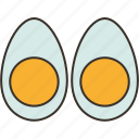 egg, boiled, cooking, ingredient, nutrition