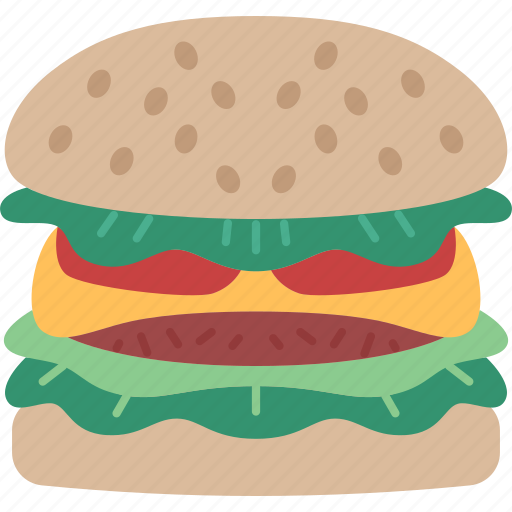 Hamburger, burger, food, lunch, delicious icon - Download on Iconfinder