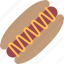 hotdog, sausage, bread, sandwich, delicious 