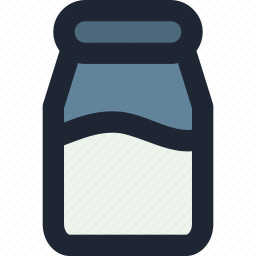 Milk, breakfast, drink, water, bottle, beverage, food icon - Download on Iconfinder