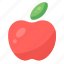 apple, fruit, healthy, red 